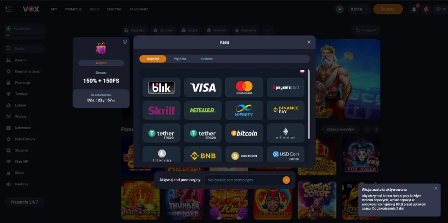 Vox-Casino-platnosci