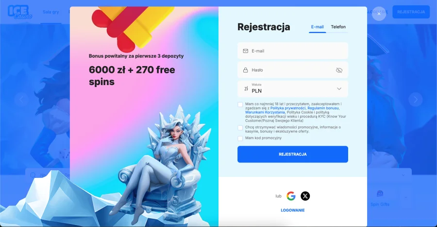 ice-casino-rejestracja