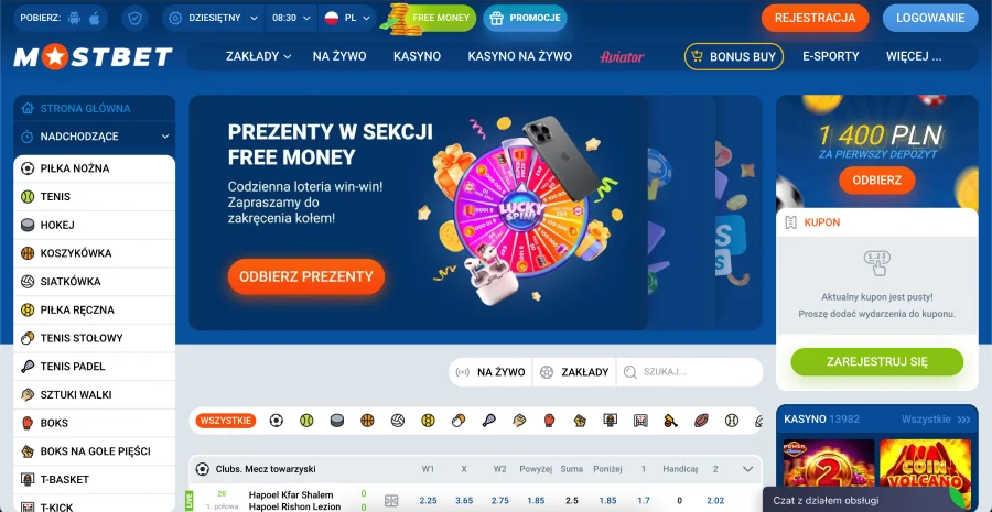 mostbet-strona-startowa-interfejs
