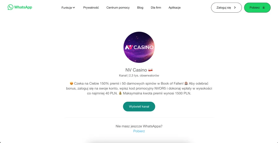 nv-casino-whatsapp-bonus
