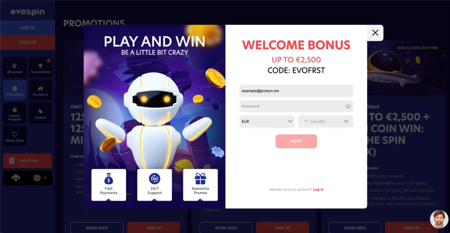 evospin-bonusy-kasynowe